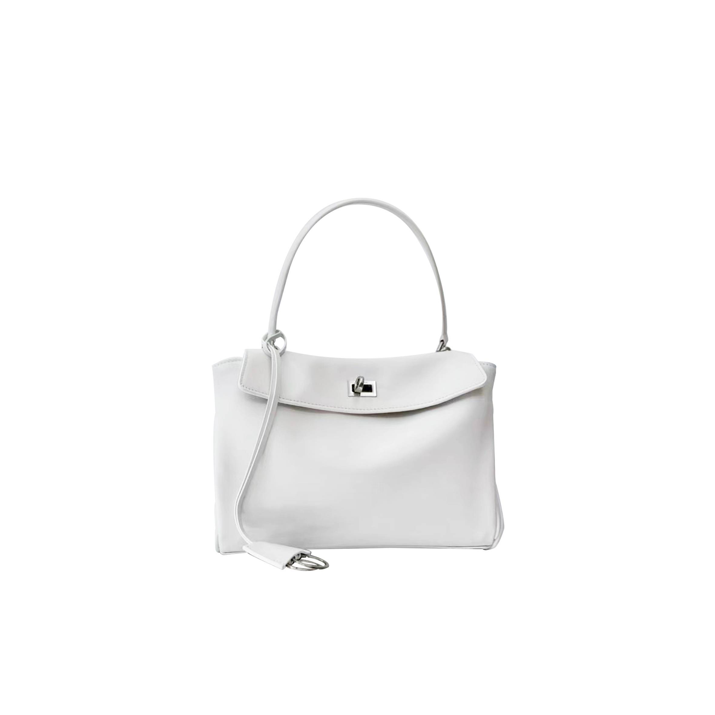 BALENCIAGA RODEO SMALL TOTE BAG SILVER HARDWARE (29*20*10cm)